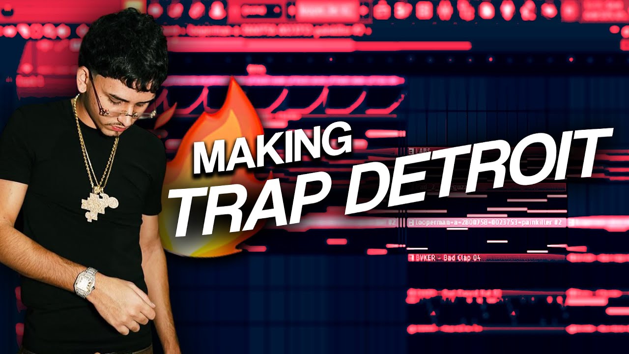 COMO HACER UN BEAT DE TRAP DETROIT DESDE CERO EN FL STUDIO