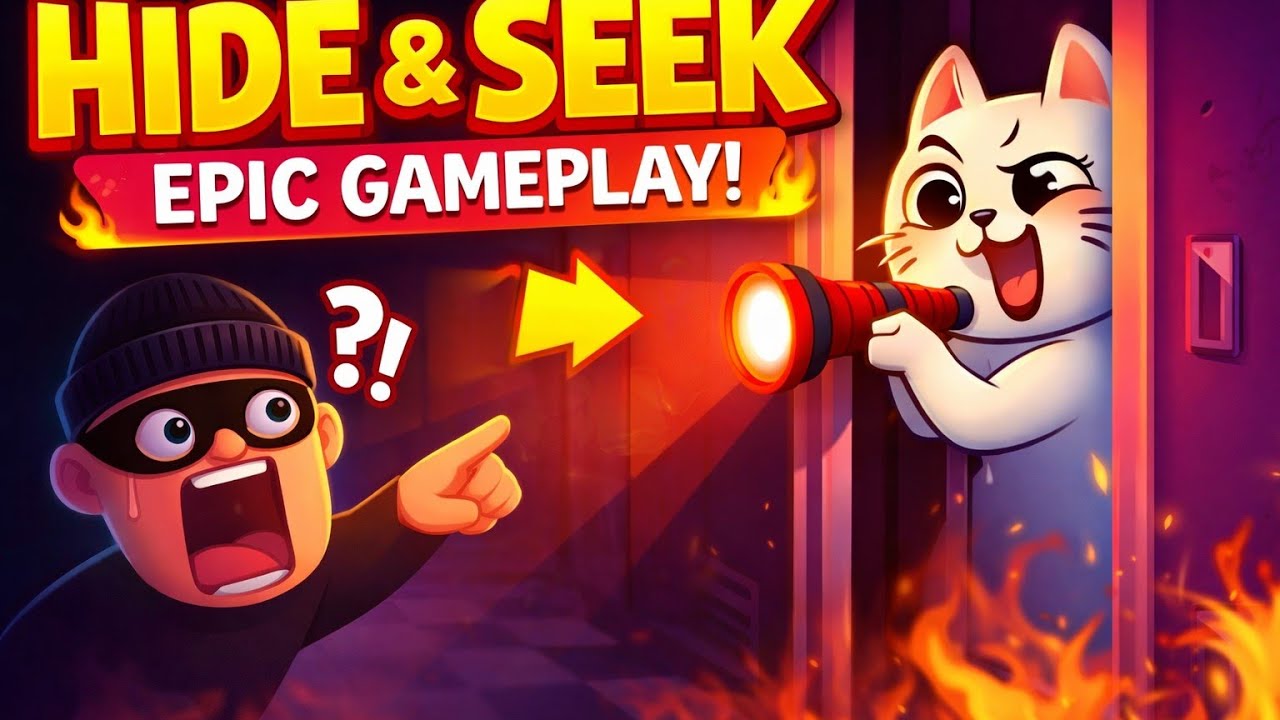 🎭 The Ultimate Hide and Seek Battle! | Who Will Win? 🔥#live #shortvideo #shorts #satisfying