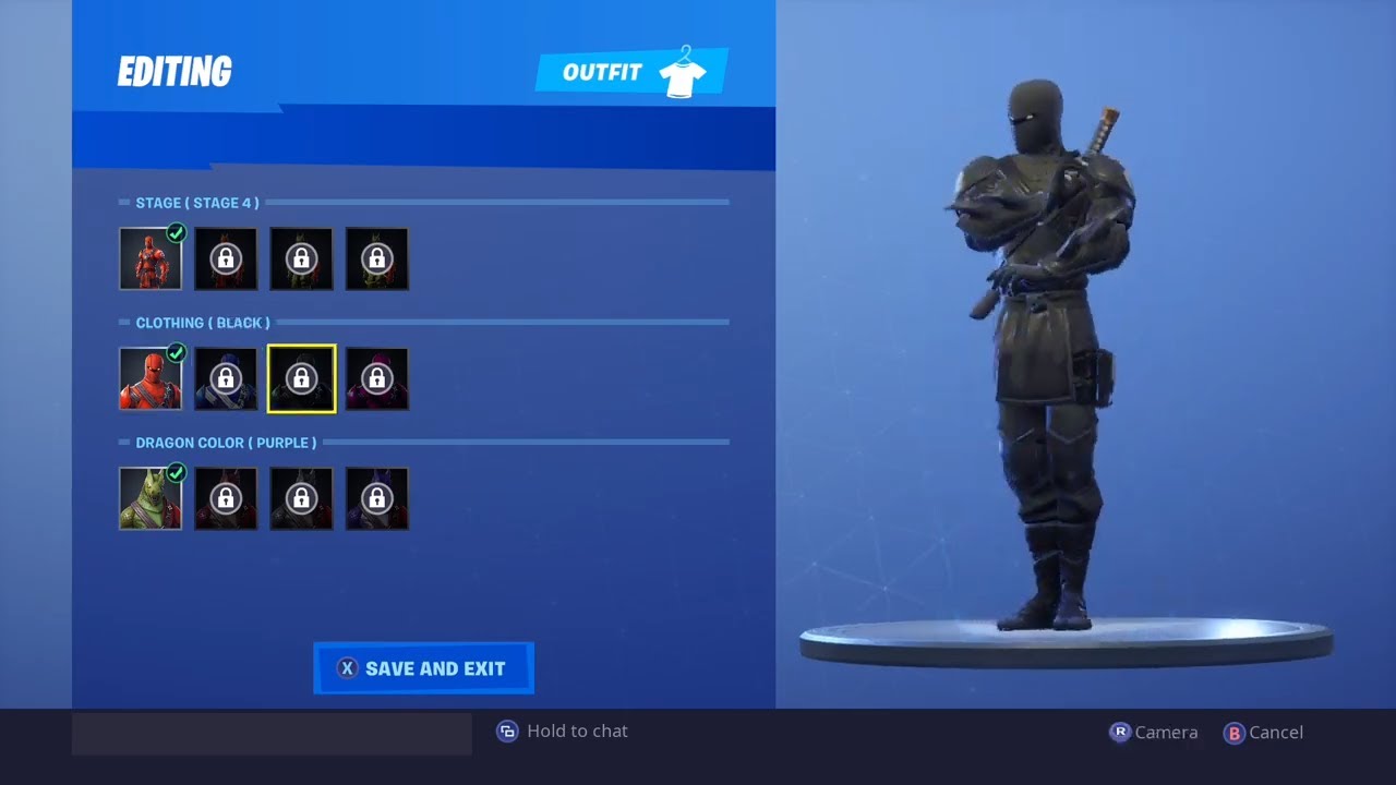 FORTNITE: SEASON 8 - HYBRID FULL ARMOR SET STAGE 1-4!