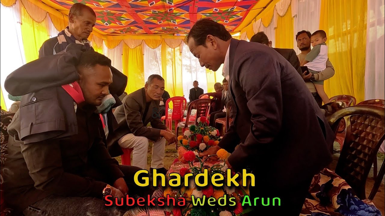 Ghardekh-Tharu Style Engagement/Subeksha Weds Arun