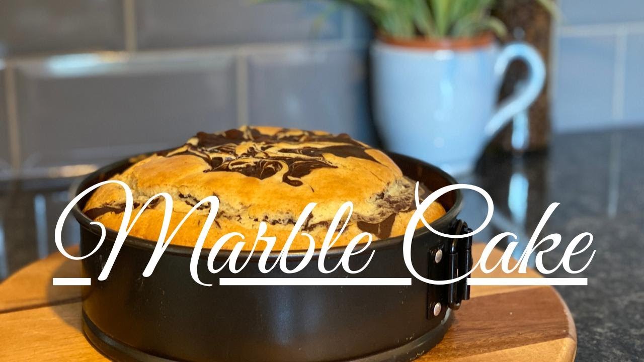 How to Make Classic Marble Cake for Beginners #marblecakerecipe #marblecakemoist #marblecaketutorial