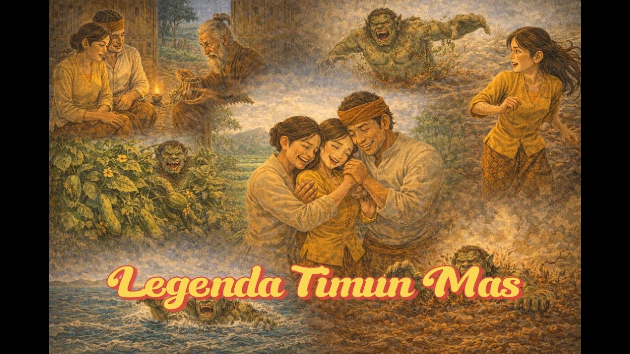 TIMUN MAS vs BUTO IJO 🌿💥 Kisah Keberanian Gadis Kecil Melawan Raksasa Jahat!