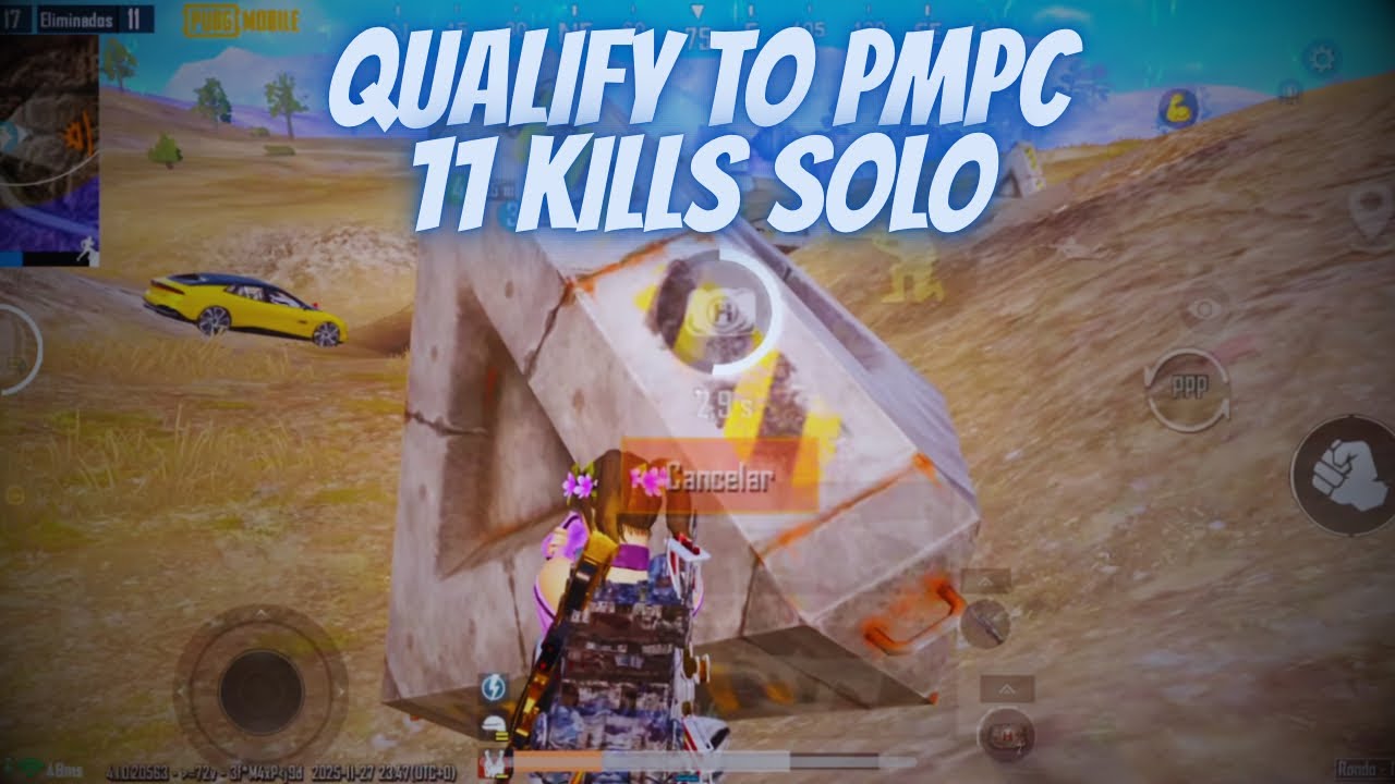 11 KILLS SOLO QUALIFY TO PMPC #pubgmobile #pubgmnextstarprogram #pubgmobilec9s27 