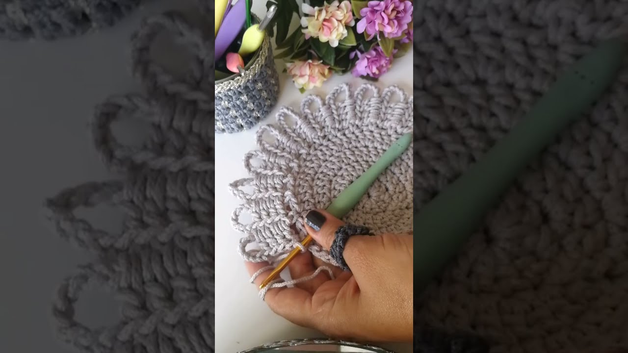 Bohem Supla kenarı bakın nasıl yaptım? #easycrochet #supla #tığişi #diy #souplast #crochet
