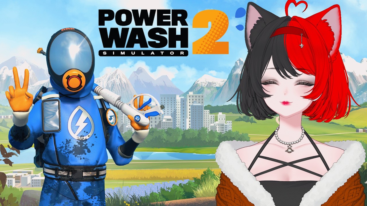 Power Wash Simulator 2 | Chilling as we play the game for the first time!