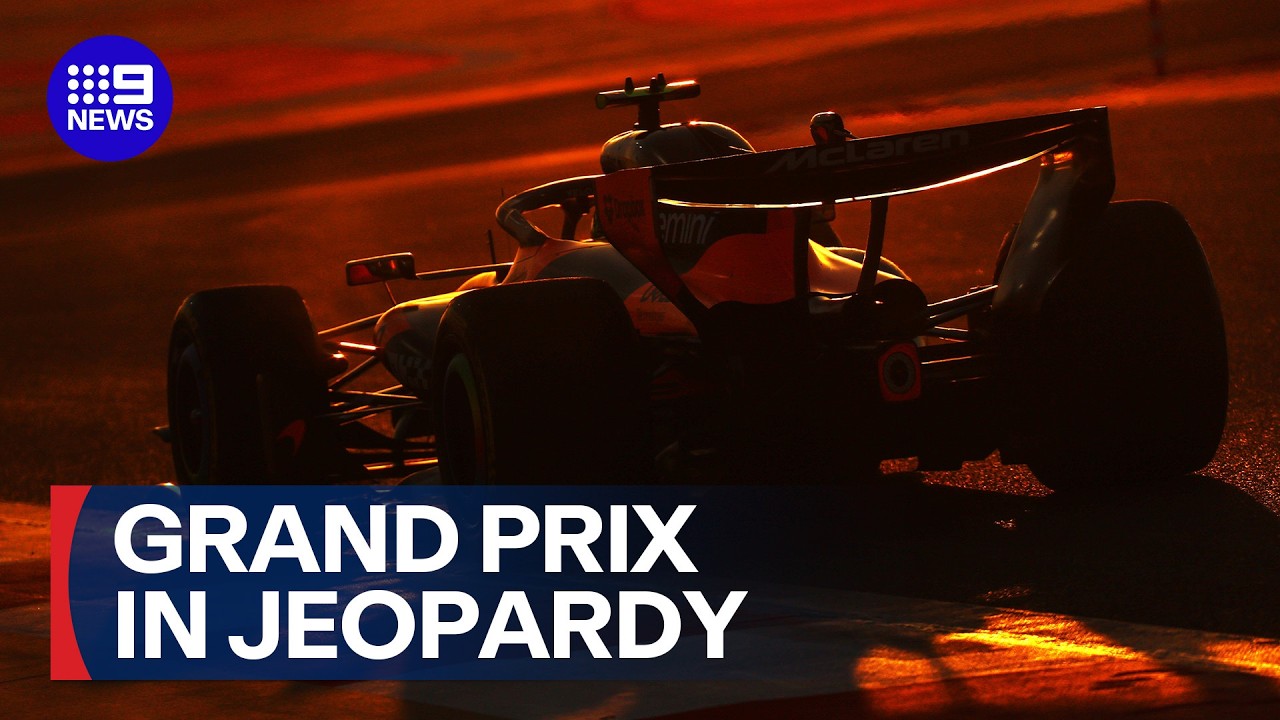 Melbourne Grand Prix in question as F1 staffers rush to flee Middle East | 9 News Australia