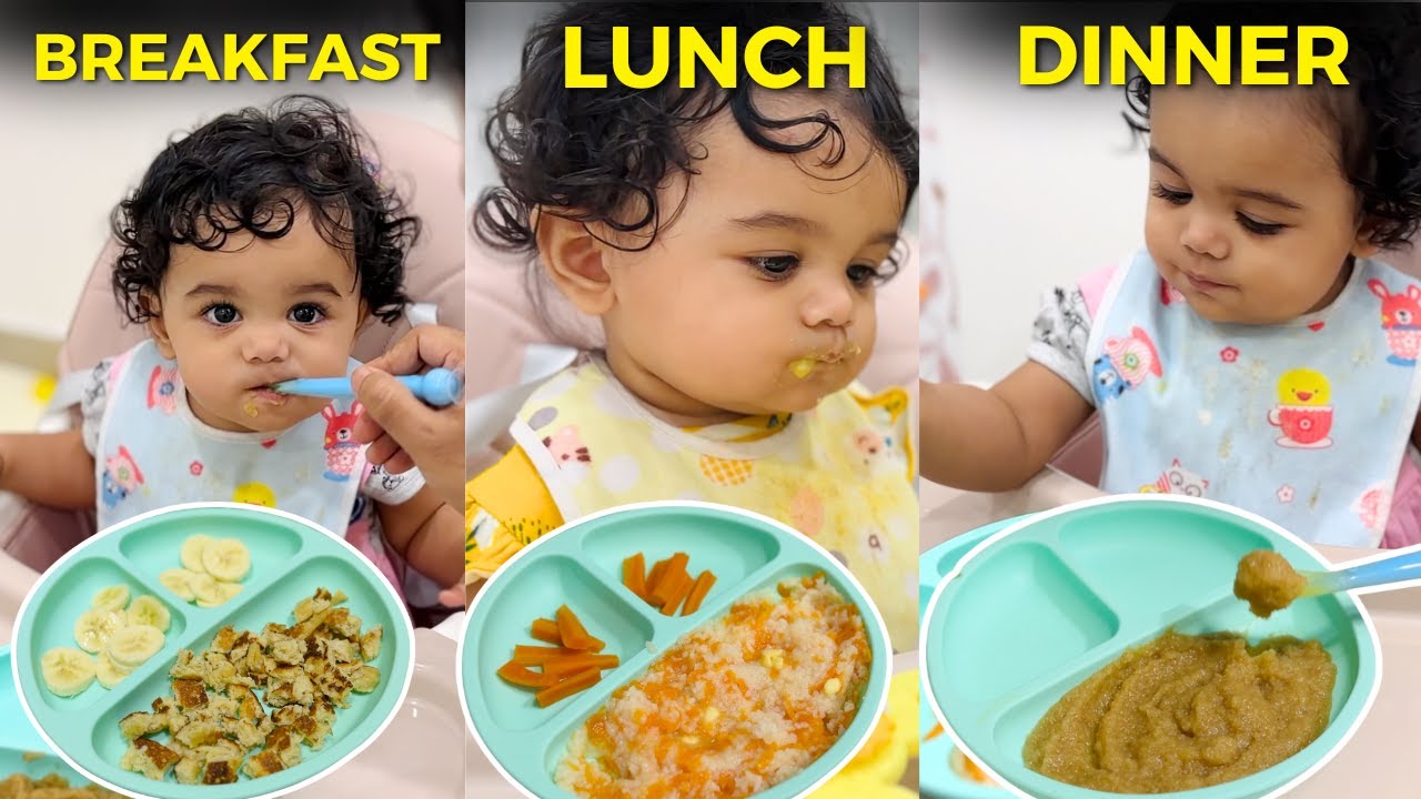What My 8 Month Old Baby Eats in a Day - 3 Solid Food Recipes, Unboxing Cast Iron Cookwares