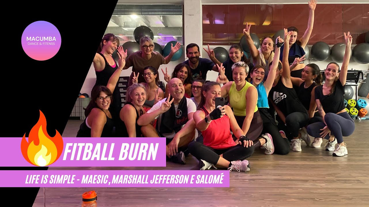 Life Is Simple - Maesic, Marshall Jefferson e Salomé | Fitball Choreo by @AlesSarita | Macumba 