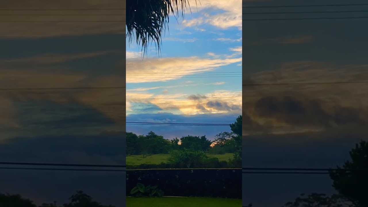 Time-Lapse End of Sunset #crazyclouds #beautifulclouds #awonderfulworld