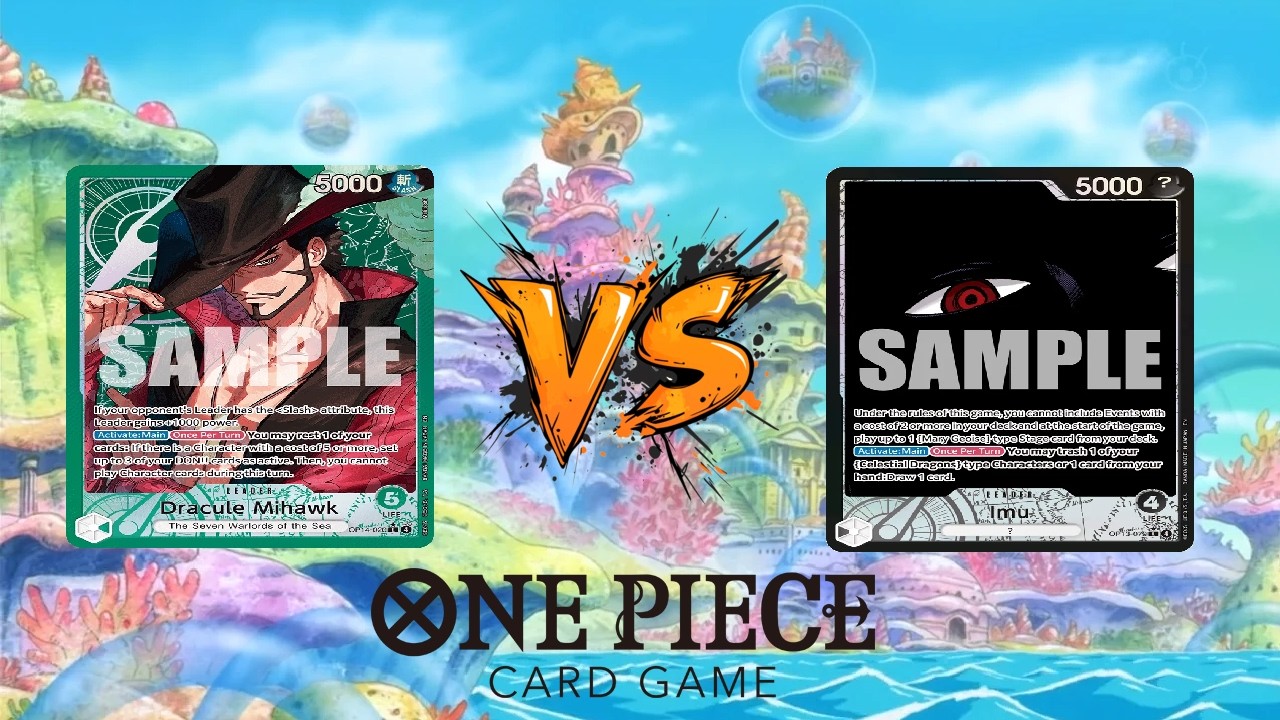 OP14 LOCALS GAMEPLAY ROUND 4 - GREEN MIHAWK VS IMU
