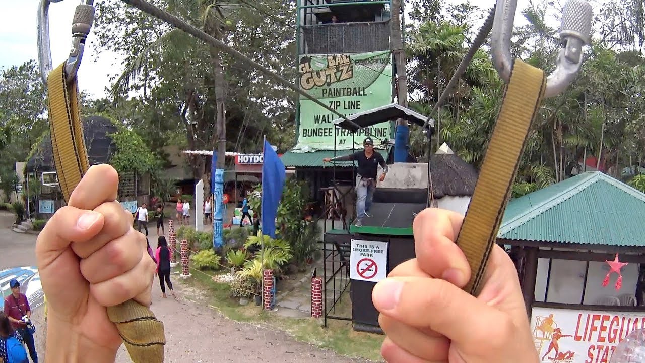 Cable Zip Line at Splash Island