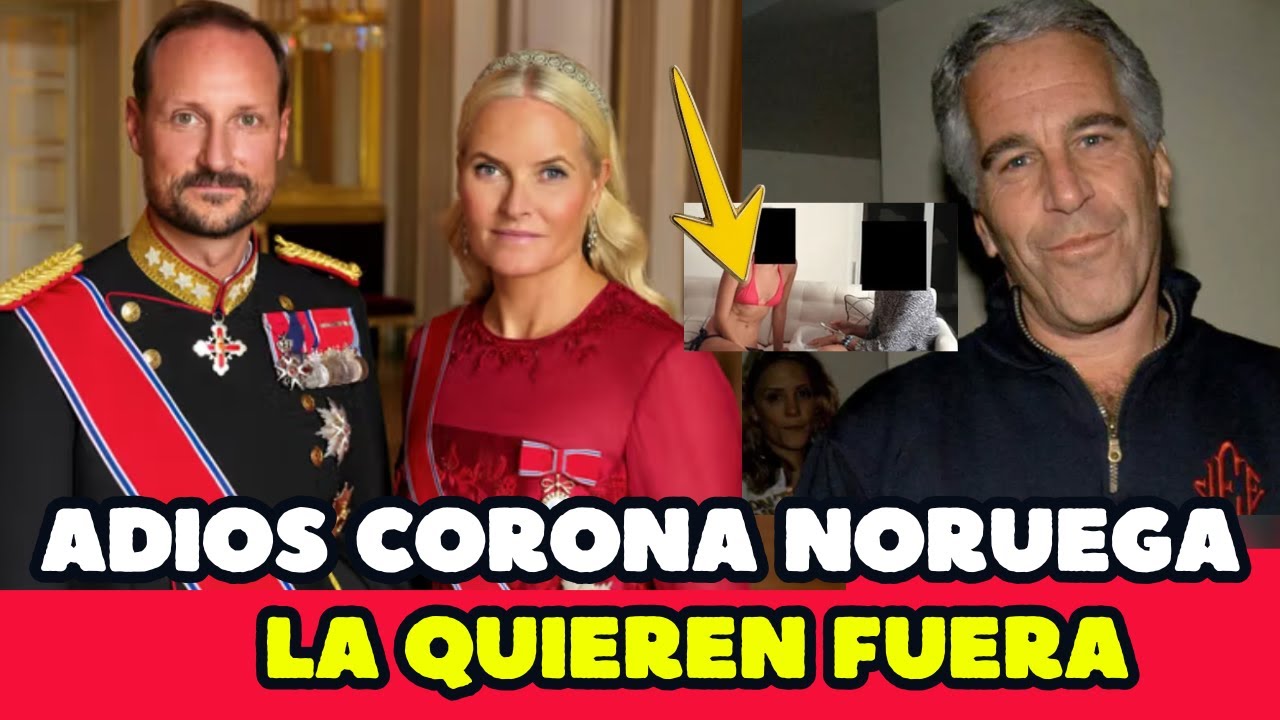METTE MARIT FUERA CORONA NORUEGA?  ARCHIVOS EPSTEIN REVELAN