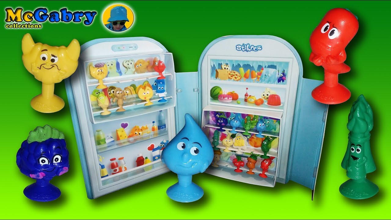 STIKEEZ FRESH COLLEZIONE LIDL 2019-UNBOXING FRIGO & FRIDGE-BLIND BAGS PARTE3-STIKEEZ FIRSS FEJEK