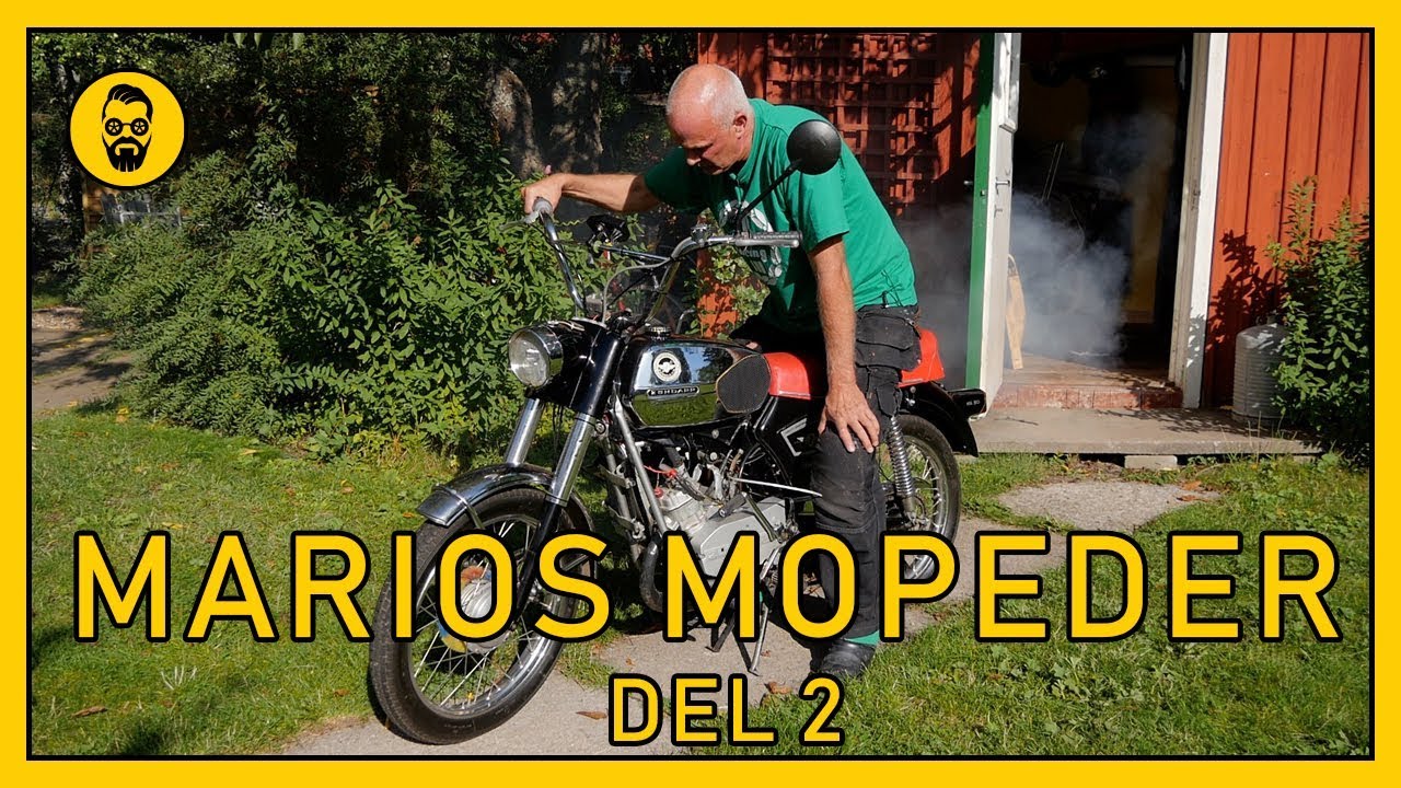 Marios trimmade moped DEL 2