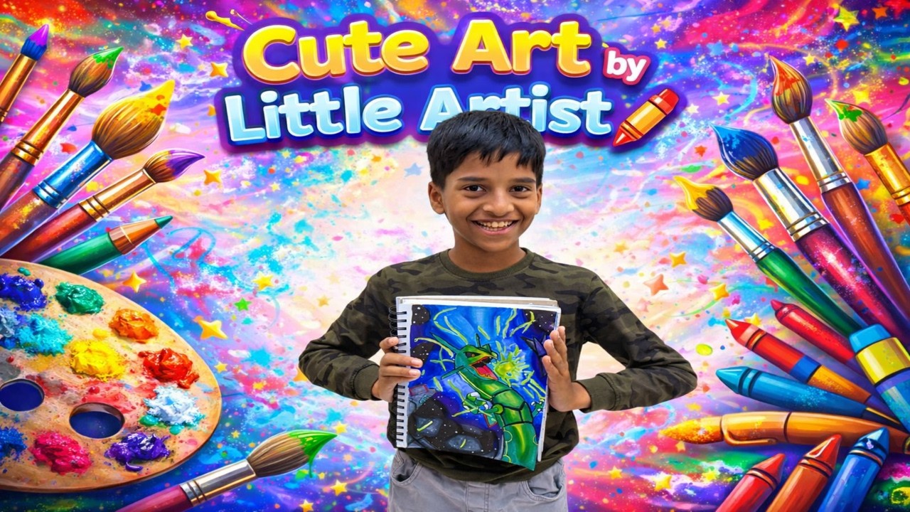 So Much Talent at Such a Young Age! | Aarav’s Art