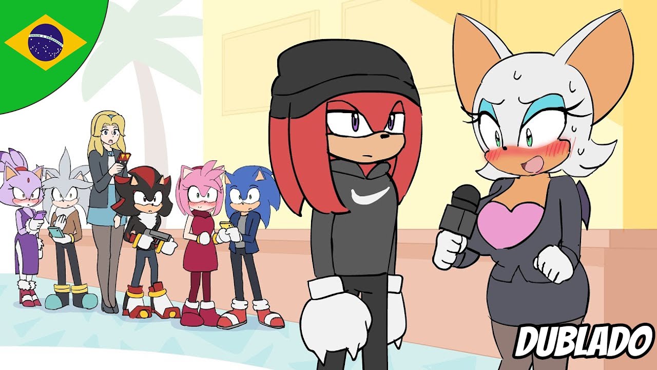Ela n&atilde;o esperava por isso - Anima&ccedil;&atilde;o Sonic Dublada