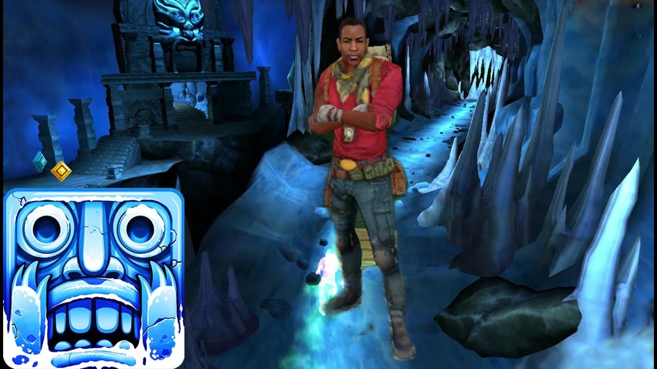 Temple Run 2 Frozen Shadows Gameplay - Barry Bones Outrider Run - Endless Run Gameplay