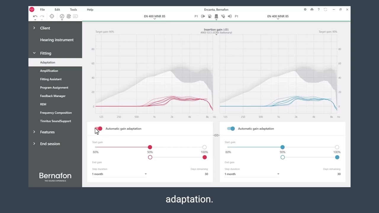An efficient first fit with Bernafon Oasisnxt