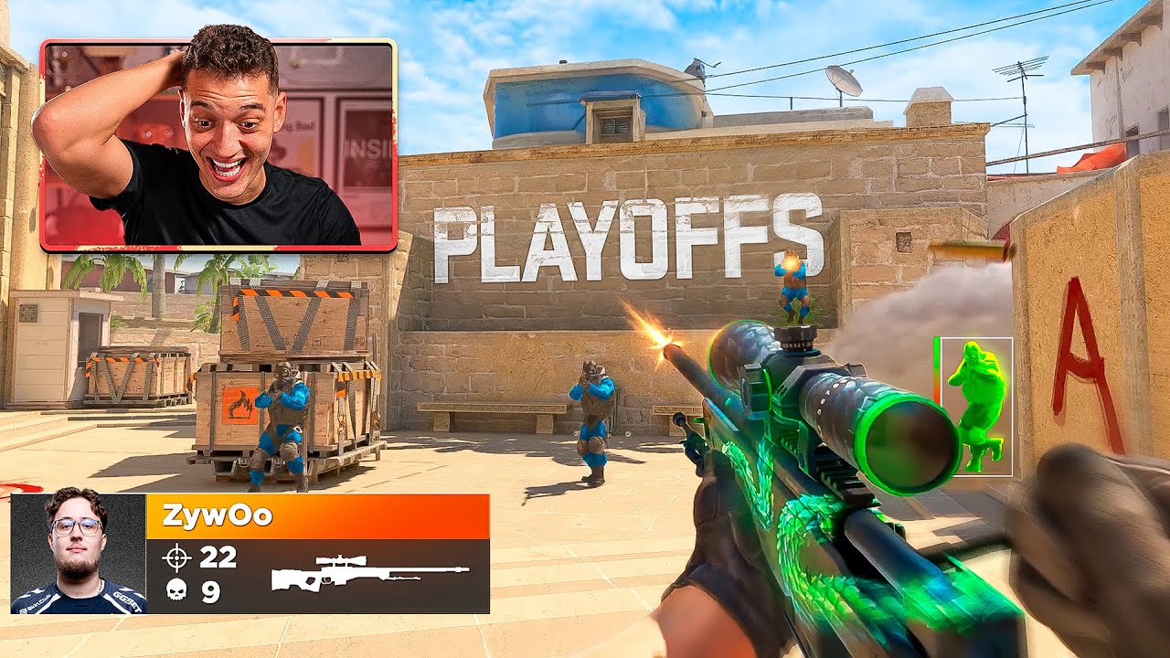 ASSISTI AS MELHORES JOGADAS DOS PLAYOFFS do MAJOR DE CS 2 (zywoo, nqz, s1mple)