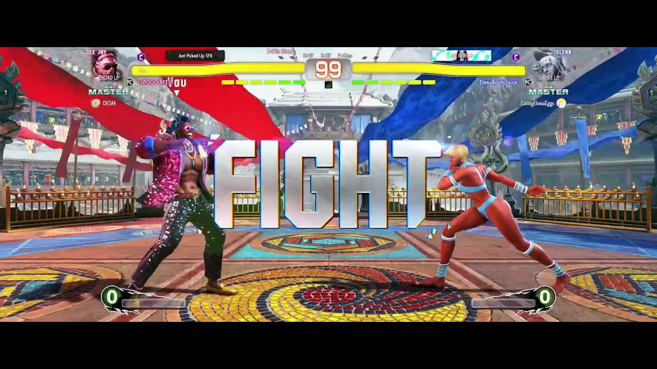 Day - 3 : Convincing My Husband to Start YouTube 💙 | SF6 Dee Jay vs Elena Match