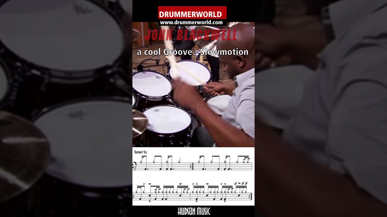John Blackwell: a funky Groove - SLOWMOTION