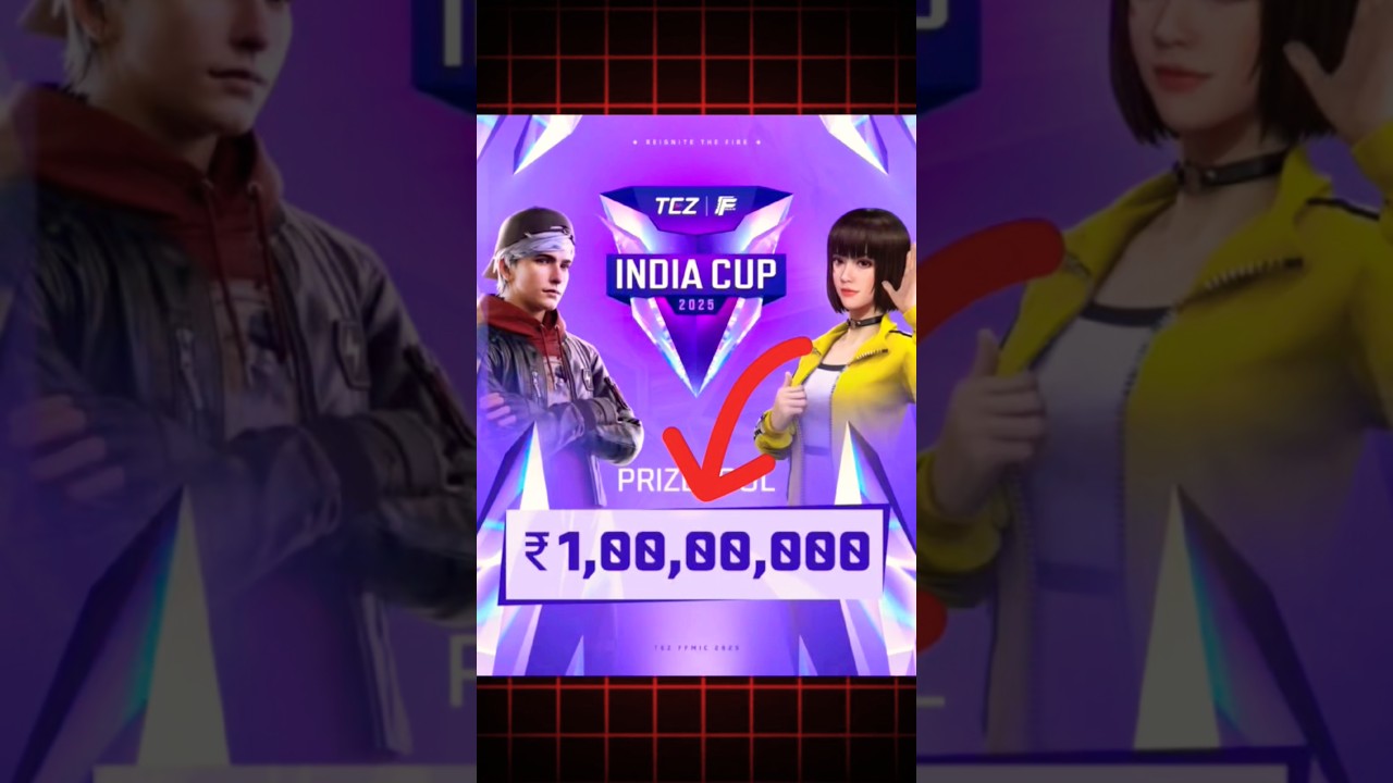 FF 👉 india cup tournament 🤯 free fire india cup tournament registration #tournament #shorts