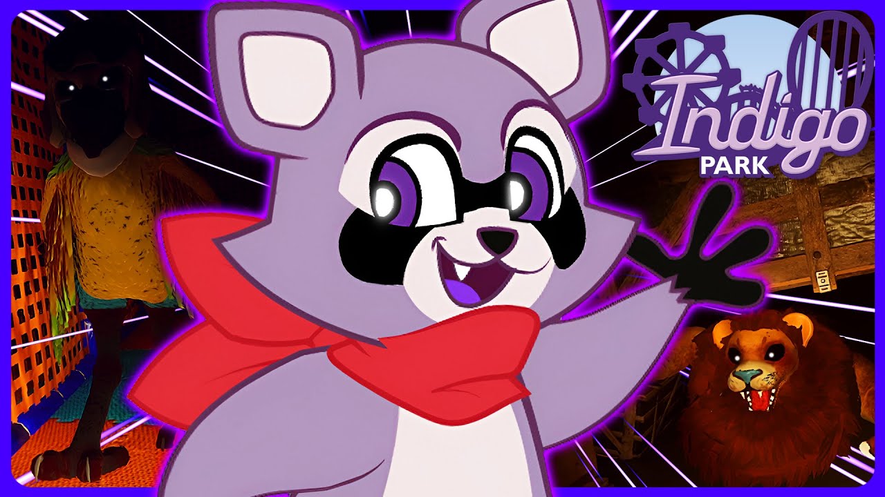 Indigo Park | Rambly Raccoon's Amusement Park Is HAUNTED! [Chapter 1]