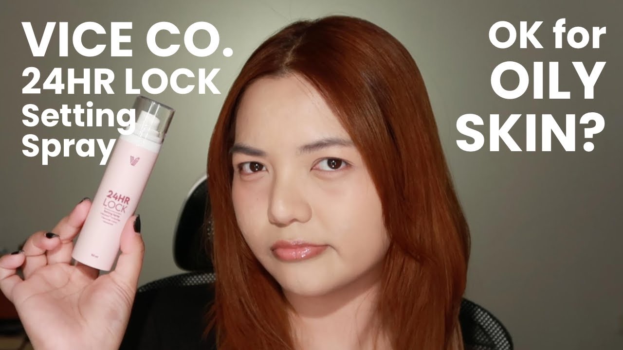VICE 24HR Lock Setting Spray Full Review & 9-hour Wear Test | RIN