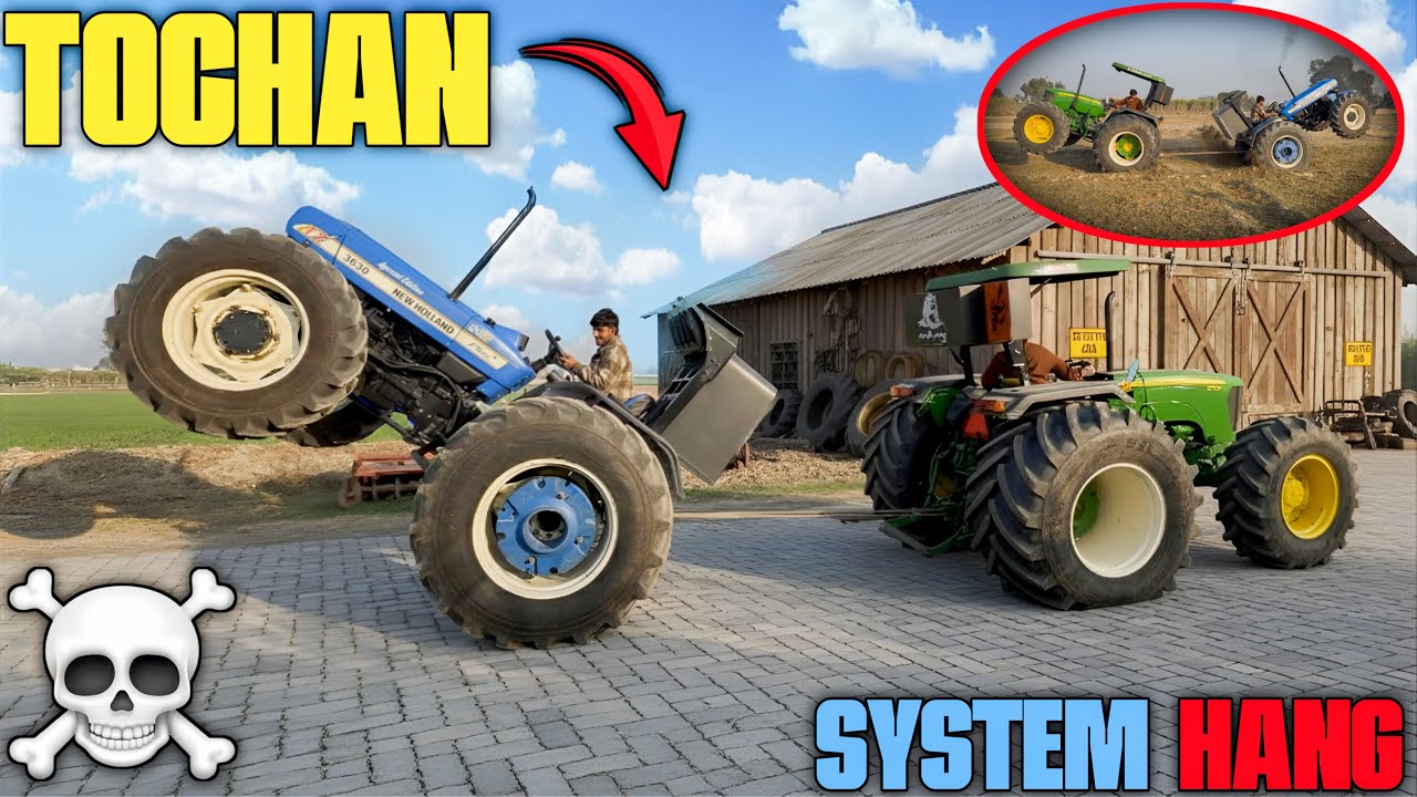 Friendly Tochan Bulldozer Vs JD5075 full funny 🤣 