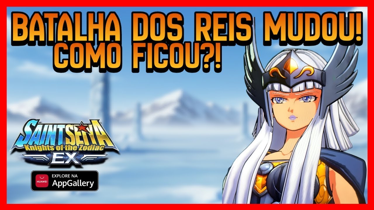 BATALHA DOS REIS MUDOU! COMO FICOU!? | SAINT SEIYA EX!