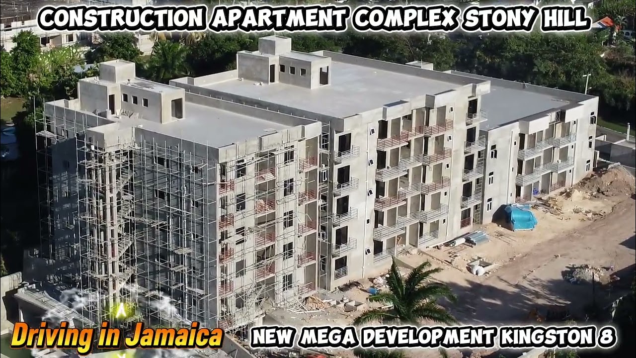 Construction Mega Apartment Complex Jamaica 