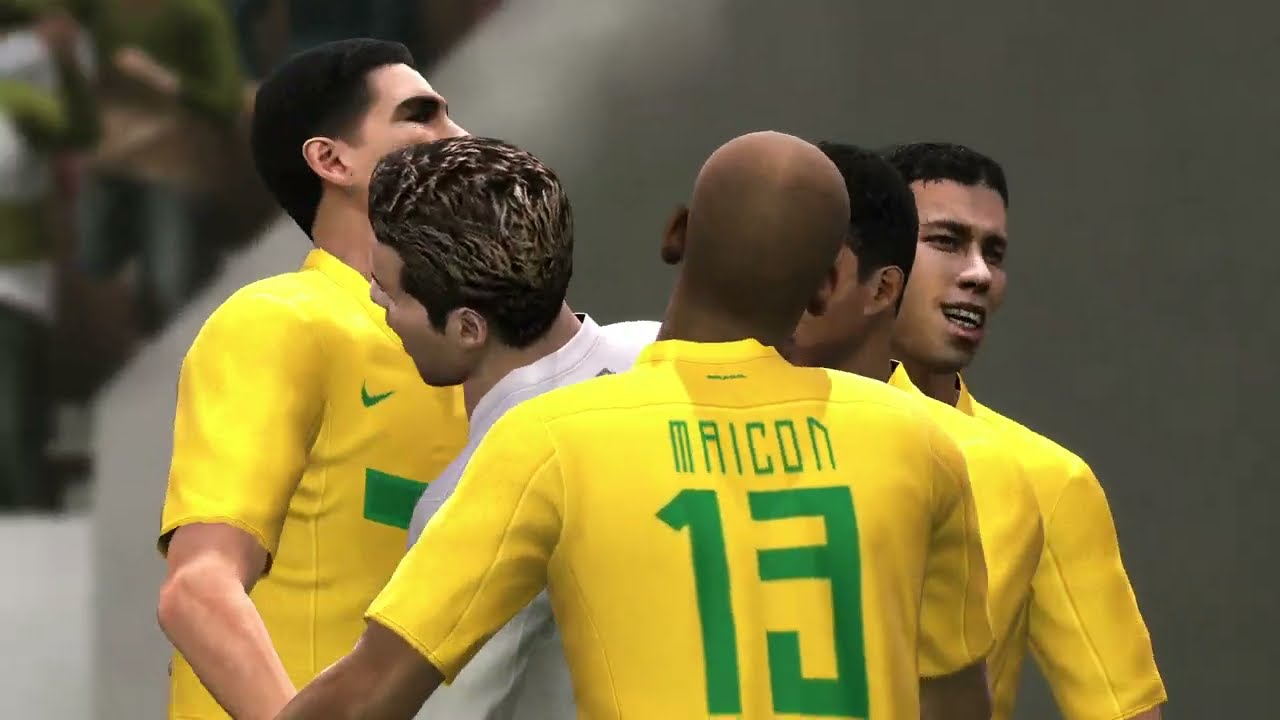PES 2011 Brasil Vs Inglaterra