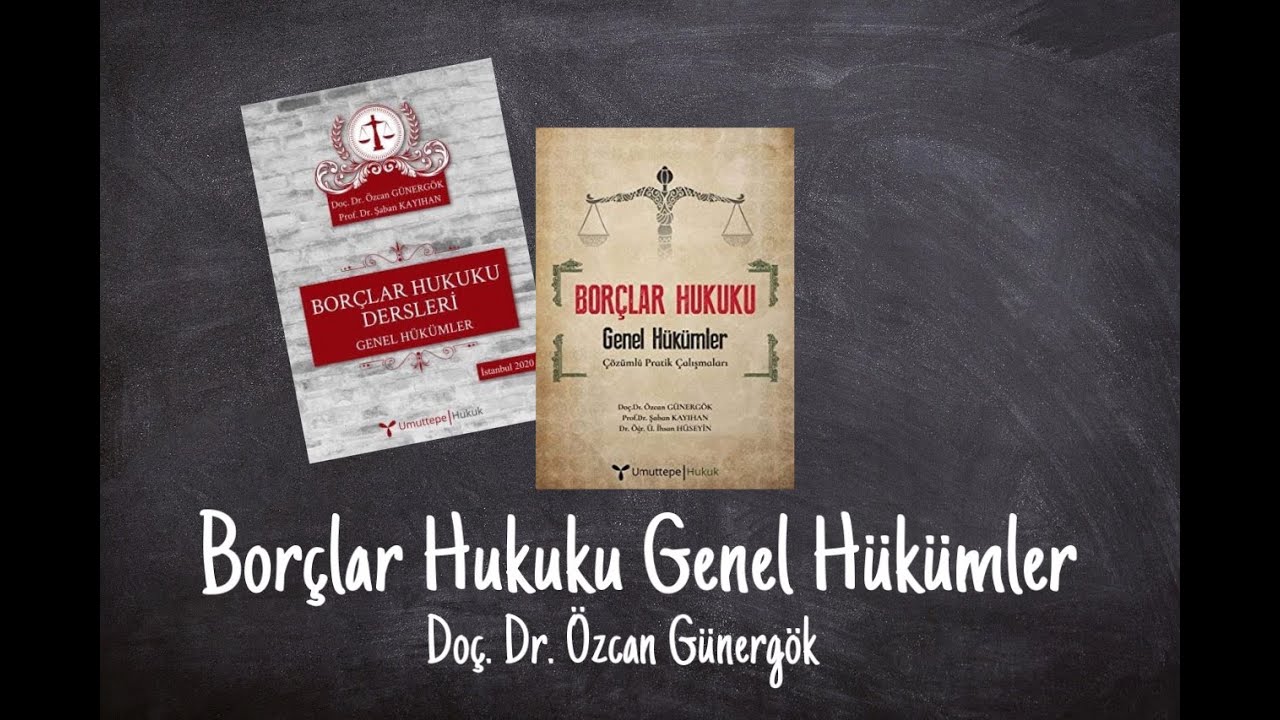 73- Borçlar Hukuku Dersleri - Motorlu Araç İşletenin Sorumluluğu