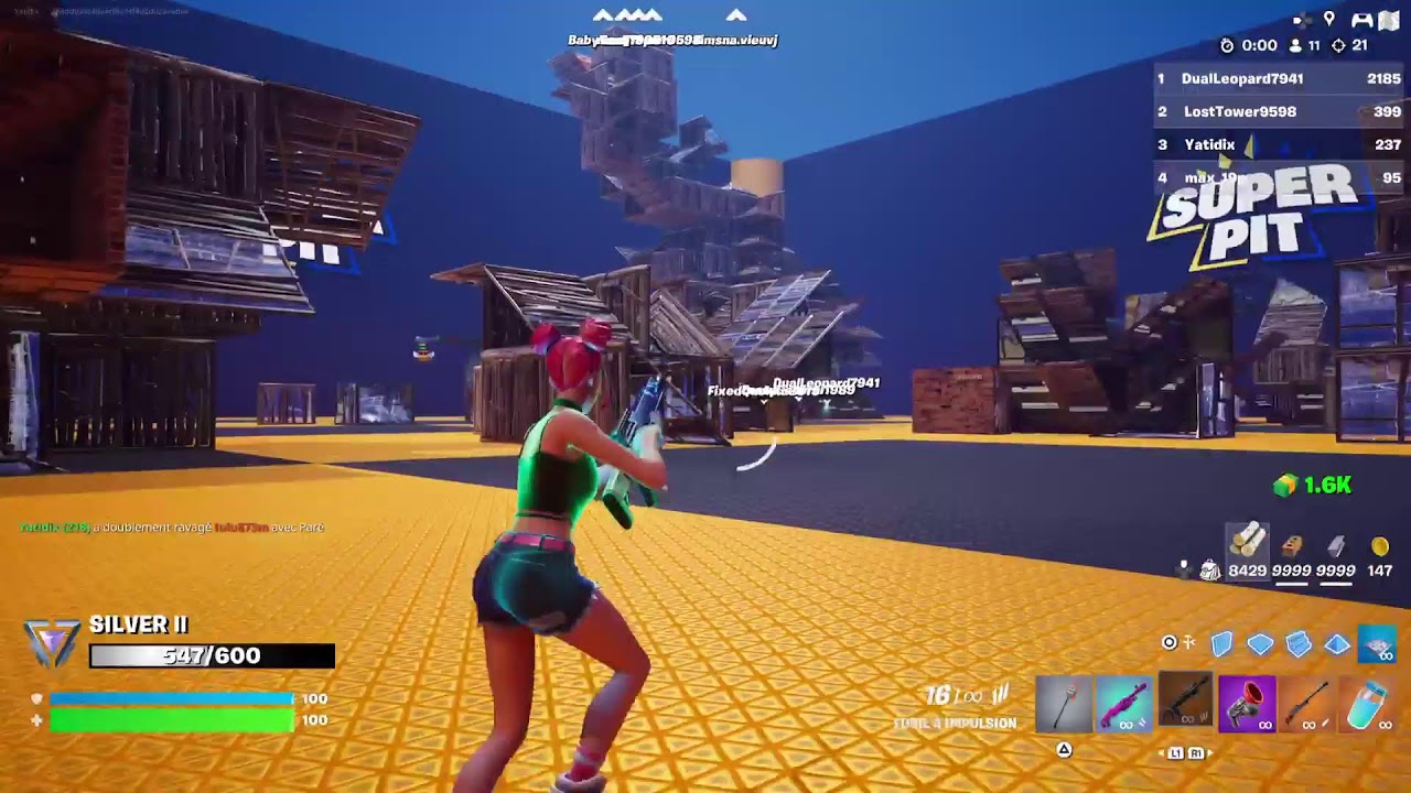 J,essaye de passer Platine +entrainement