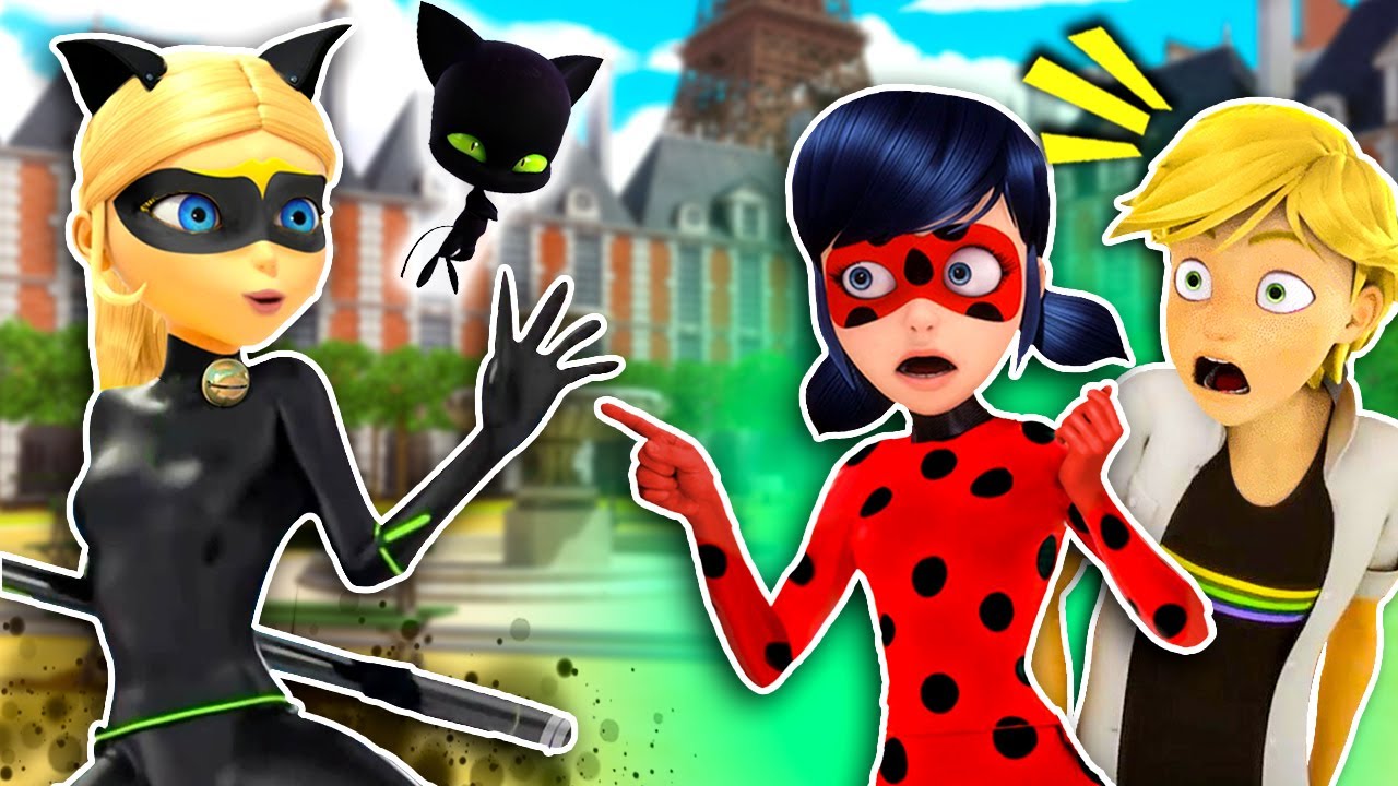 CHLOE se TRANSFORMA en CAT NOIR 😼🐞Y SALVA PIRIS - Juguetes Fantásticos