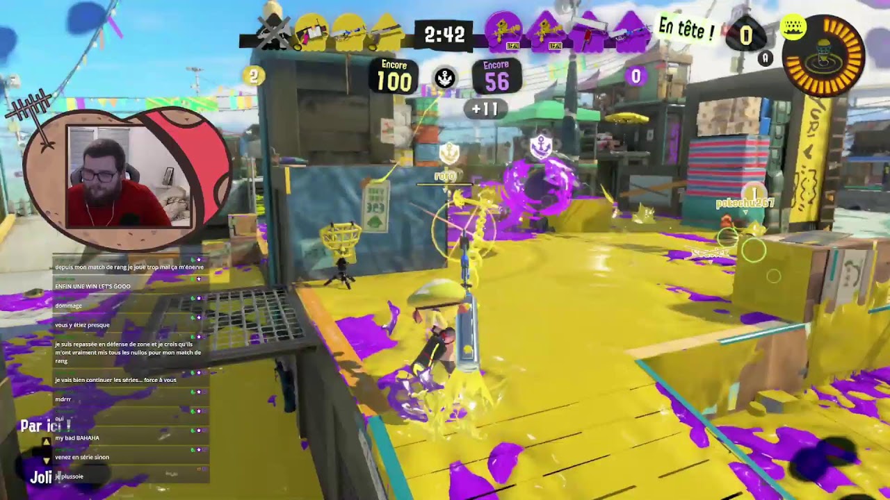 De retour sur splatoon OMG.