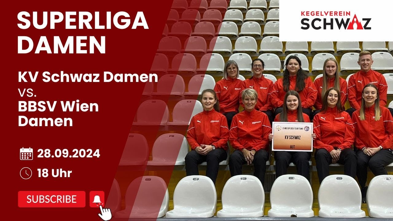KV Schwaz Damen vs. BBSV Wien | Superliga Damen | Kegeln