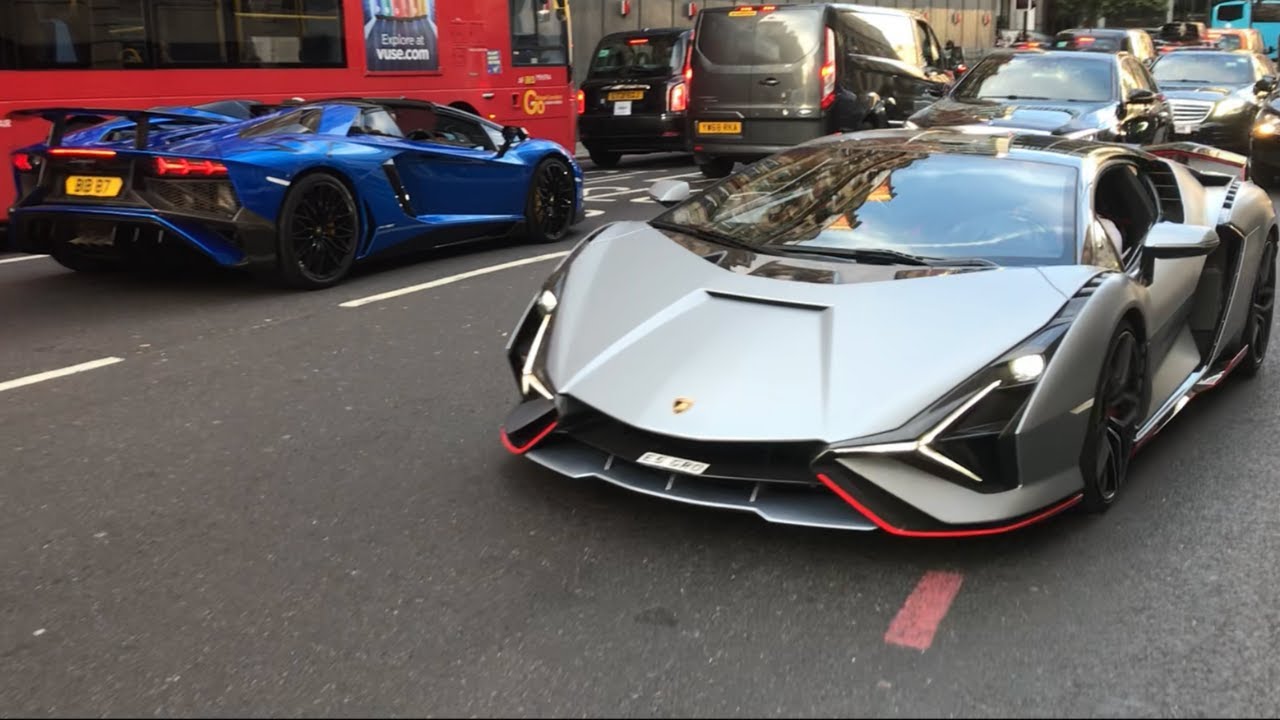 Supercars Accelerating In London October 2022 | SF90 Novitec, Sian, Competizione, Huracan STO, SV, &
