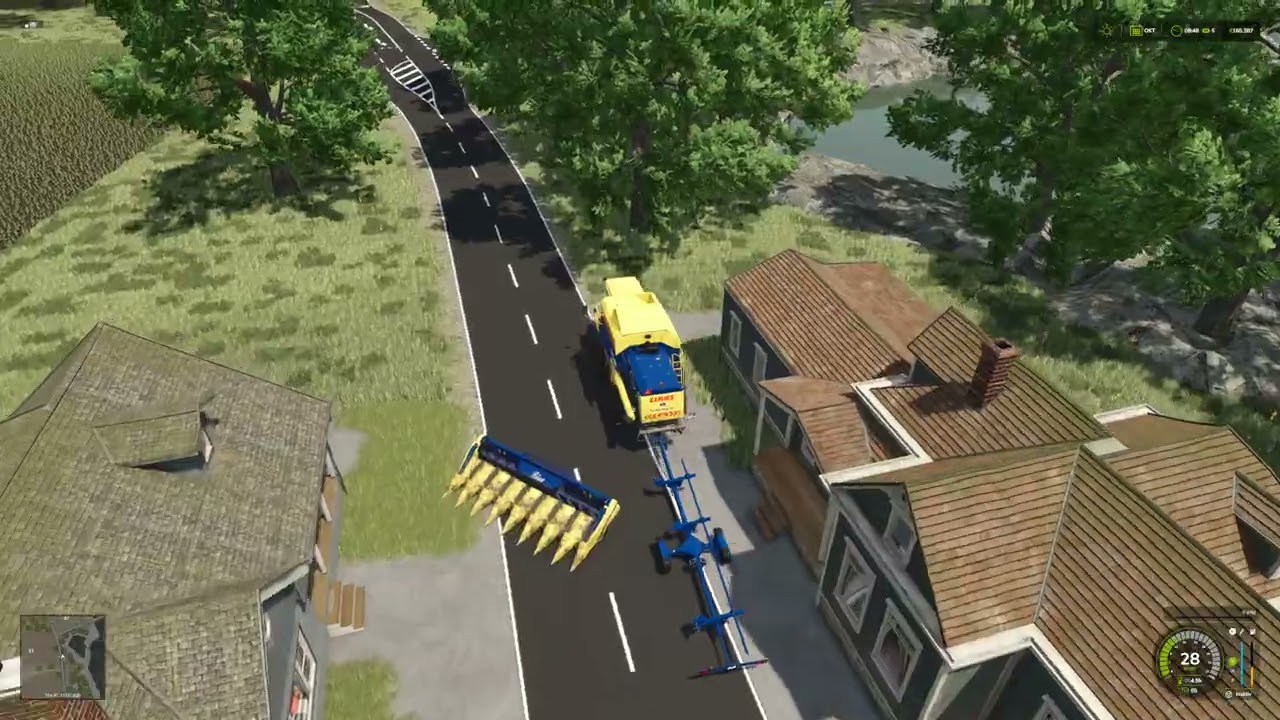 Farming Simulator 25 - On the road on the map: 4 bridges Folge #1