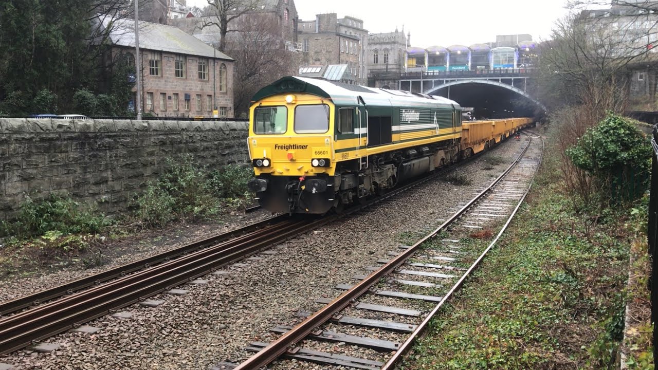 Major engineering works in Aberdeen!!! £3.8 million project to replace 1.5 miles of track.