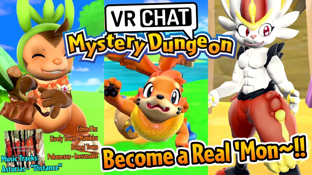 VRChat Mystery Dungeon Day - 2025~!! - Become a Real 'Mon!