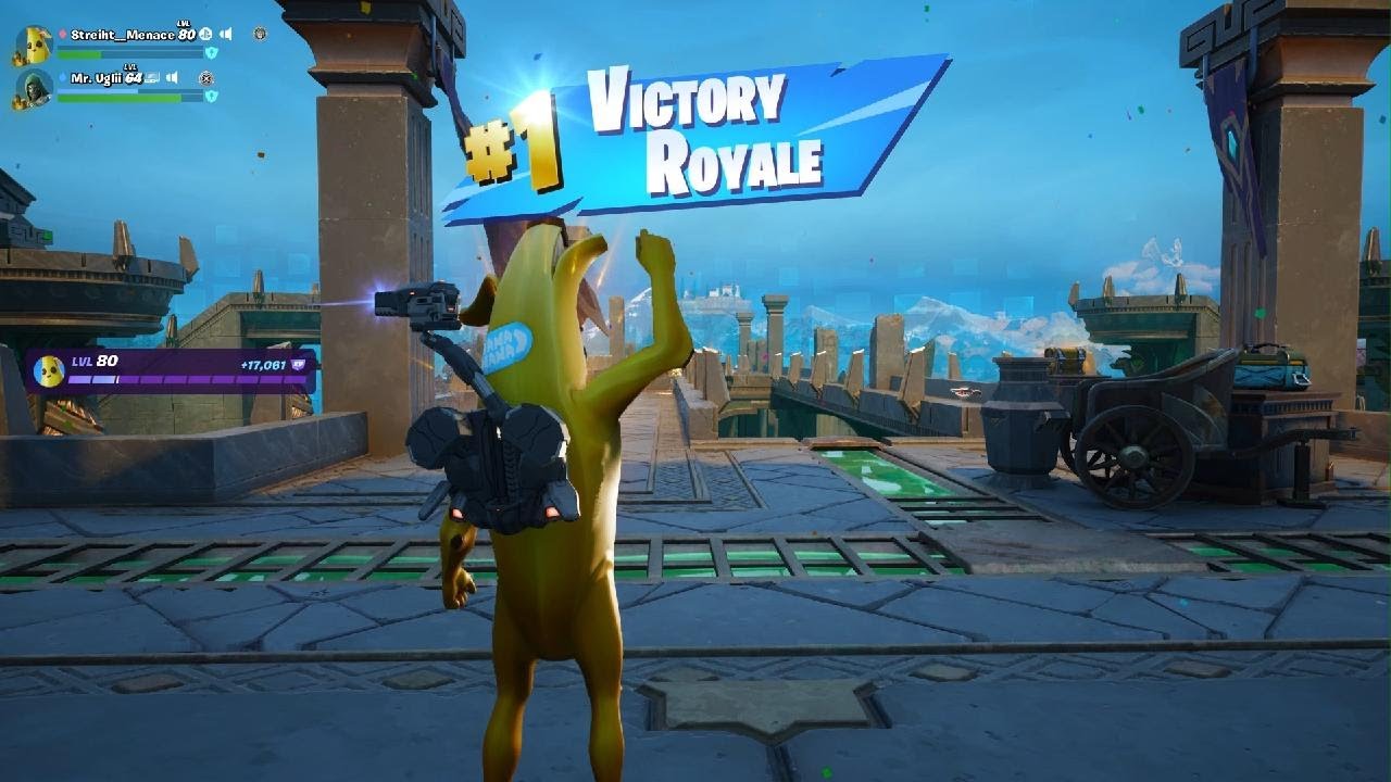 @fortnite Fortnite Peely Victory Royale Zero Build Duo's