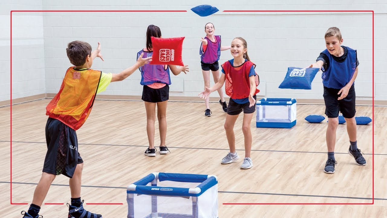 A Beanbag Toss Game That's BIG On Size, Teamwork, and Movement!