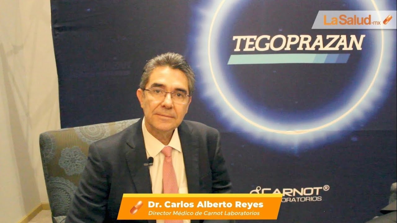 Carnot presenta P-CABs (tegoprazan) tratamiento vs la gastritis, acidez y reflujo - Dr. Carlos Reyes