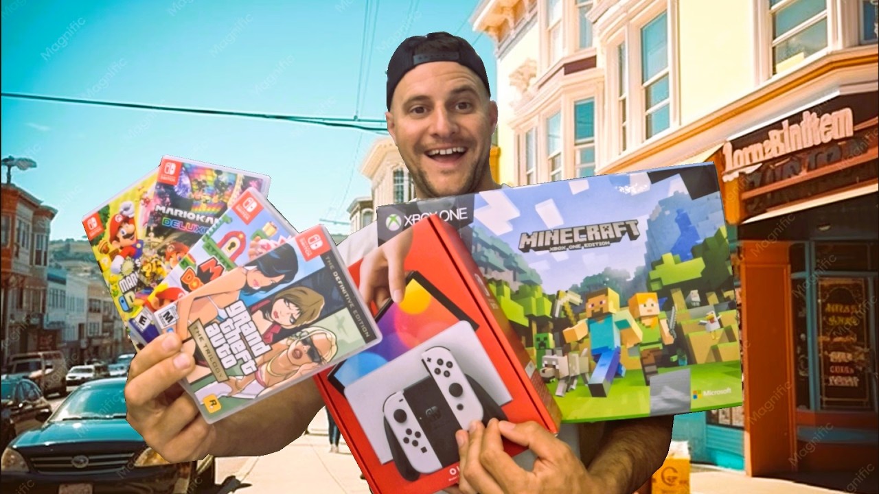 HUSTLING FACEBOOK MARKETPLACE TO BUILD VIDEO GAME COLLECTION!!!! Grand Theft Auto, Mine Craft & More