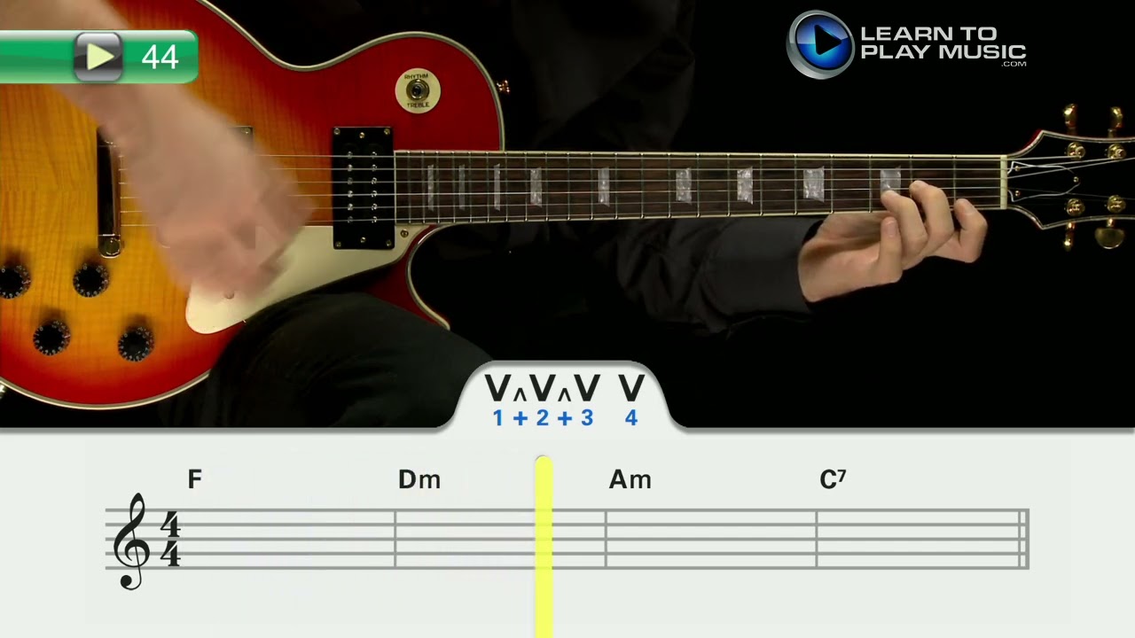 Ex044 - Guitar Method - Rhythm - Backing Mix