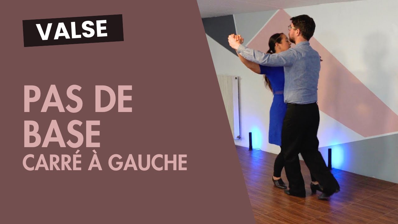Apprendre la valse : le pas de base à gauche
