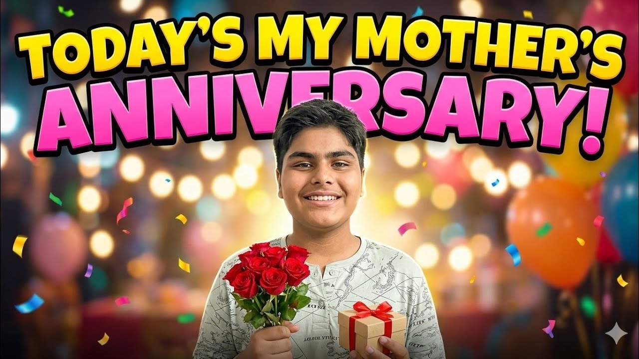 Today is my mom's anniversary. 🥰