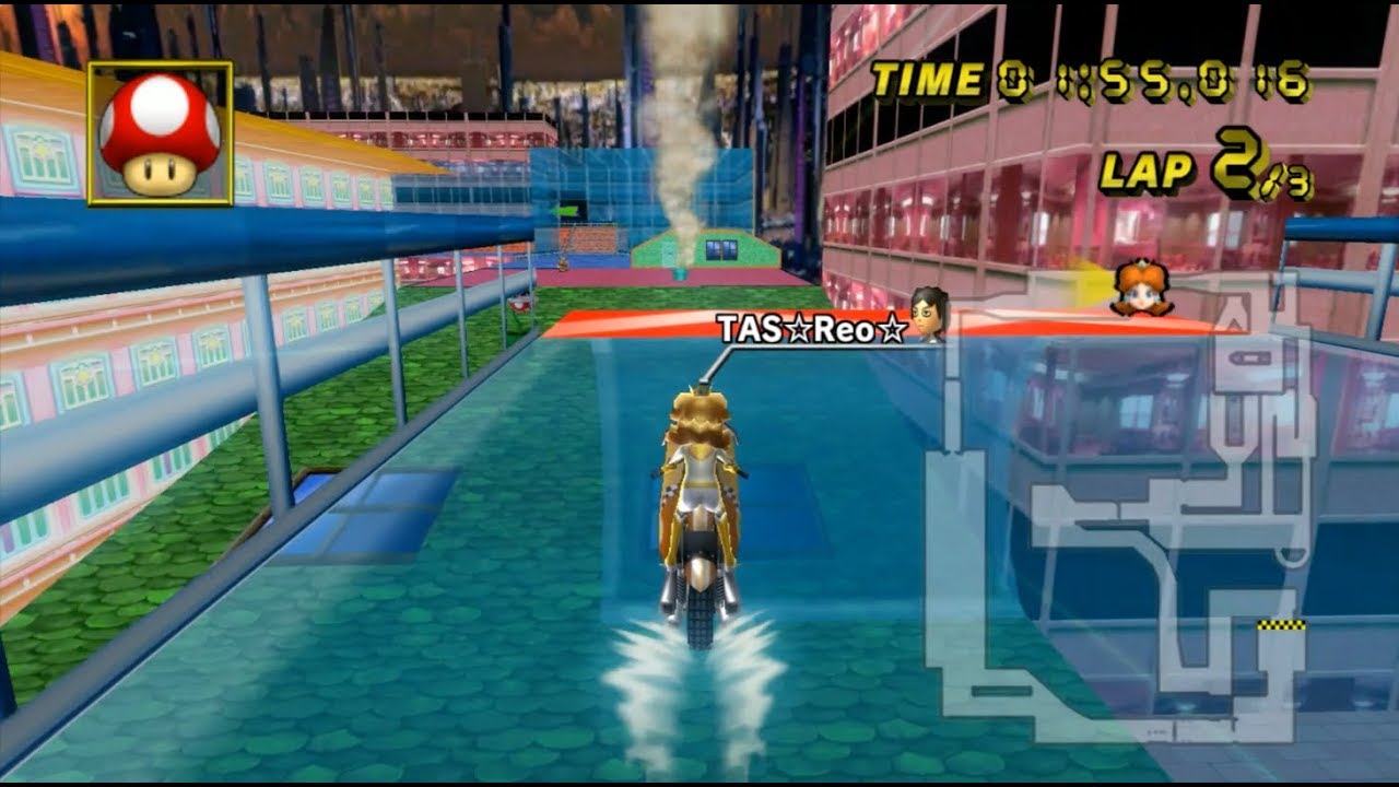 [MKWii CT] Wacky Rooftop Run v1.0 (Tool-Assisted)
