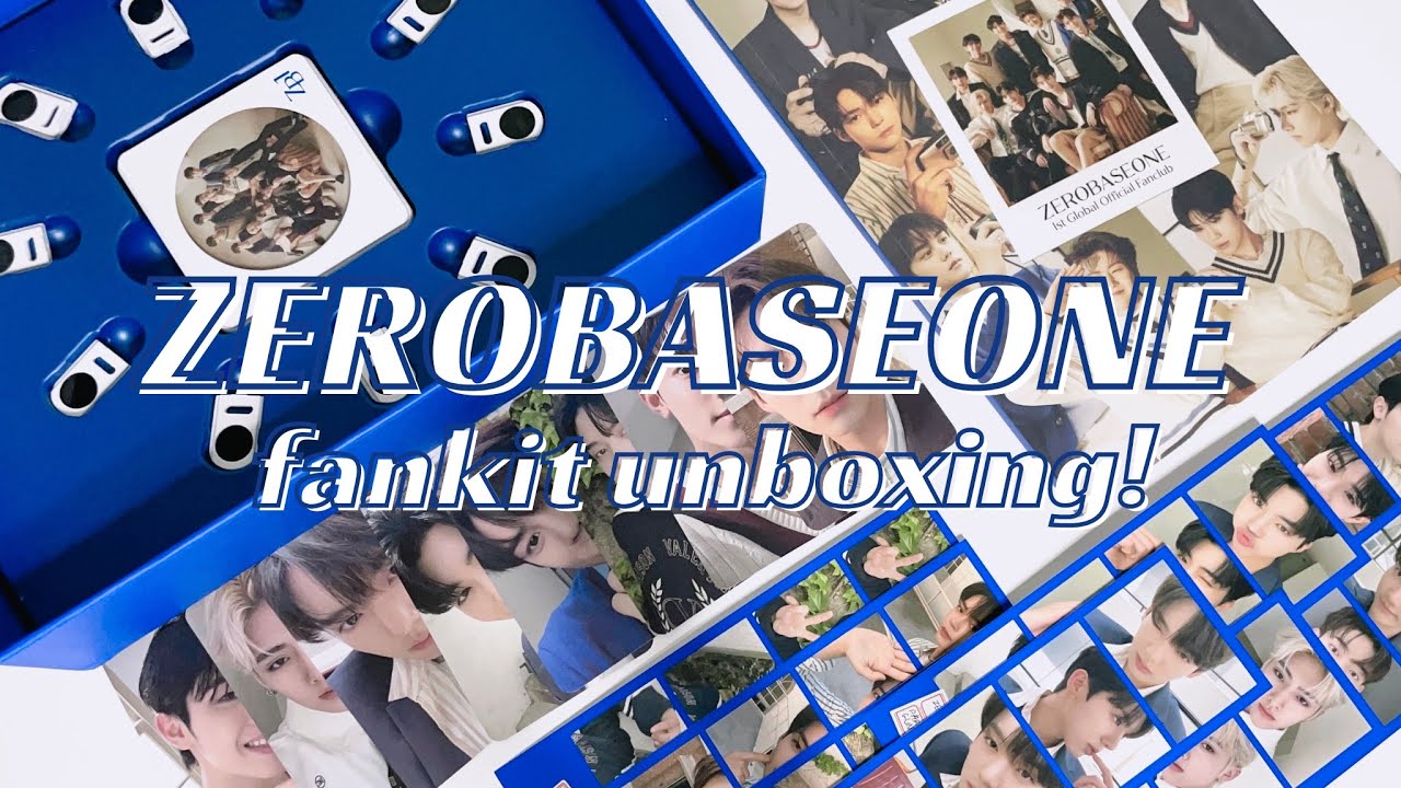 ♡ ZB1 1st Official Fankit Unboxing!
